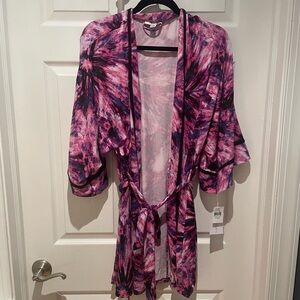 In Bloom by jonquil NWT sleep robe in berry size XL